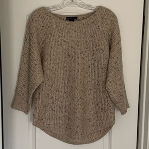 Design History 3/4 Sleeve Pullover Sweater Small